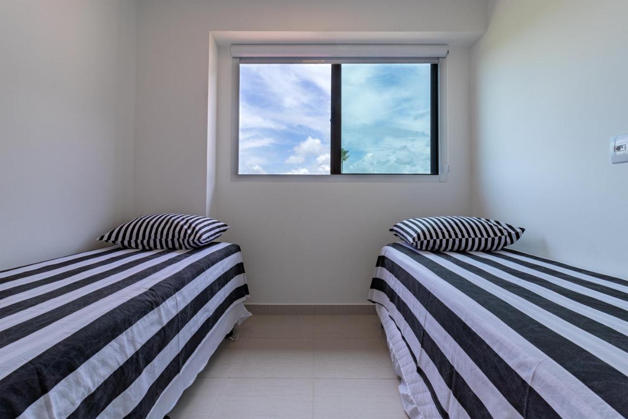 Cupe Beach Lving apt Frente Piscina 3 Quartos Pôrto das Galinhas Esterno foto